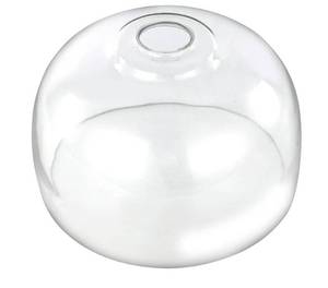 lot 17069 image: Clear Glass Shade, Pendant Ceiling Light Cover, Glass replacement for Eapudun light FMA1123-BNK, PDA1127-BNK, PDA1125-BNK. Globe shape RPM1474-AMZ - Retail $23