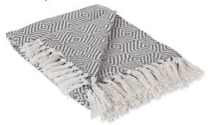 lot 17092 image: DII Diamond Throw Collection Cotton Woven, 50x60 - Retail $20