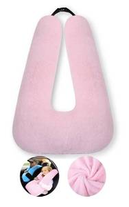 lot 17096 image: Travel Pillow Cushion for The Back Seat of Car Car Pillow for Kids A Sleeping Artifact Suitable for Long-Distance Travel - Retail $38