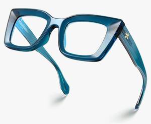 lot 17139 image: Cat Eye Blue Light Blocking Glasses TR90 Anti-glare Women Calida - Retail $16