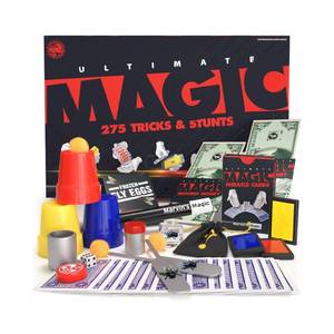 lot 6340 image: Marvins Magic - 275 Ultimate Magic Tricks - Full Set - Kids Toys for Birthday - 275 Mind-Blowing Tricks & Illusions Included - Age 8