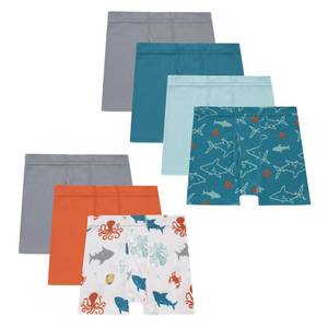 lot 6397 image: Hanes Toddler Organic Cotton Toddler Underwear, Pure Comfort Boxer Brief & Brief Underwear for Toddlers, Multipacks