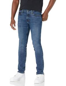 lot 6415 image: Amazon Essentials Mens Skinny-Fit Stretch Jean - Discontinued Colors, Vintage Wash, 34W x 32L