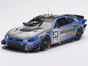 lot 480 image: ZL1#24 Jenson Button - Jimmie Johnson - Mike Rockenfeller Motorsports - Next Gen Garage 56 Innovative 24 Hours (2023) 118 Model Car by Top Speed TS0560 - Retail $249