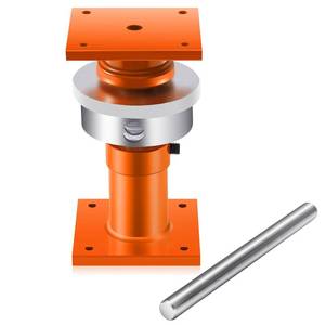 lot 6515 image: Lanties Adjustable Screw Jack Post for House Leveling, Manufacturing House Jacks with Wrench Screw Steel Shores, Range of Adjustment(6.5-9,Orange,1 Pcs)