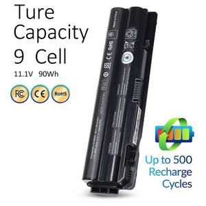 lot 6536 image: LQM 90Wh R795X Laptop Battery Replacement for Dell XPS 17 15 14 L701X L702x L501X L502x L401X Fit 312-1123 312-1127 453-10186 J70W7 JWPHF P09E WHXY3