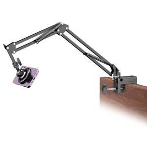 lot 6542 image: Gooseneck Bed Phone Holder for Magsafe iPhone Stand, Desk Magnetic Phone Arm Mount with Clamp, Adjustable Bedside Laying Down Tablet Mount Compatible with Kindle iPhone 15 14 13 12