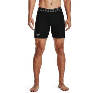 lot 6592 image: Under Armour Mens Armour HeatGear Compression Shorts , Black (001)Pitch Gray, Large