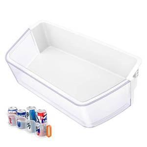 lot 6668 image: UPGRADED DA97-17255A Refrigerator Door Bin Compatible with Samsung Refrigerator Door Shelf Replacement,Right Fridge Door Shelf Parts AP6784023, RF265BEAESGAA, RF265BEAESRAA, RF262BEAESR Door Shelves