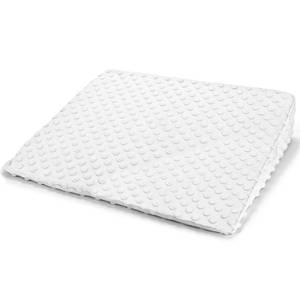 lot 6780 image: inqigi Wedge Pillow for Kids,Memory Foam for Back,Legs & Knees, Relaxation and Comfort, Soft and Breathable, Dot Texture Pillow for Reading Watching TV Gaming Sleeping, Fit for Sofa Floor Room