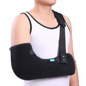 lot 6808 image: Cozyhealth Arm Sling Shoulder Injury Immobilizer Rotator Cuff Support Brace for Sleeping, Comfortable Medical Sling Arm for Shoulder Injury, Left and Right Arm for Men and Women (Small)
