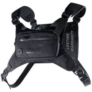 lot 6822 image: MVRK Water Resistant Running Vest Chest Pack, Phone Holder for Running, Lightweight Training Pack with Extra Storage & Reflective Detail