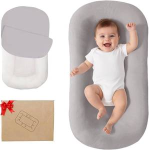 lot 6802 image: Muslin Baby Lounger