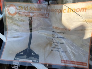 lot 6081 image: Unused CAPTOK Skid Steer Telescopic Boom (CK-STB47)