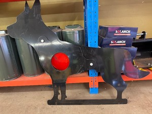 lot 6121 image: Unused CAPTOK Dog Shaped Shooting Target (CK-ST550G)