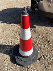 lot 6352 image: Unused ZJG Safety Traffic Cones Lot of 250