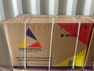lot 6412 image: ComfortTotal Mini Split Air Conditioner Heat Pump 12,000 BTU (CIRCON121-C)