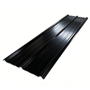 lot 6303 image: Unused Onshine Galvalume Steel Siding & Roofing Panels 10ft Lot of 50 Black (OSGSP-BK-10ft50)