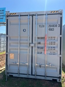 lot 6184 image: First Use 40ft High Cube Container with 4 Side Doors (YLEU2548383)