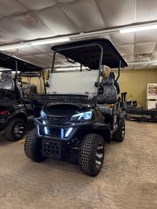 lot 6238 image: Unused Onshine 4-Seater Electric Golf Cart (OSGC4)- Black