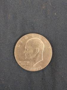 lot 61516 image: 1776-1976 United States Bicentennial Eisenhower Dollar
