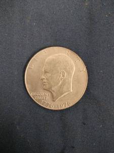 lot 61518 image: 1776-1976 United States Bicentennial Eisenhower Dollar - Mint D