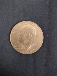 lot 61519 image: 1776-1976 United States Bicentennial Eisenhower Dollar - Mint D