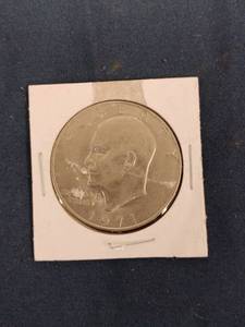 lot 61561 image: 1971 United States Eisenhower Ike Dollar coin