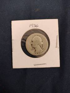 lot 61564 image: 1936 United States Washington Quarter