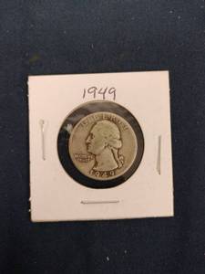 lot 61570 image: 1949-D United States Washington Quarter