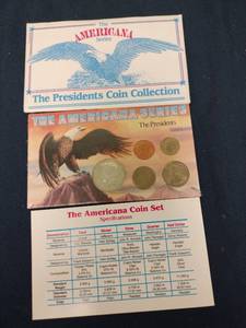 lot 61587 image: The Americana Series The Presidents Coin Set