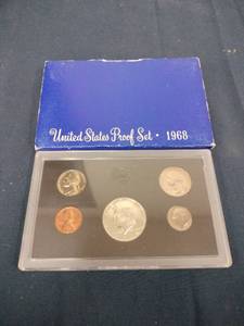 lot 61595 image: 1968 United States Proof Set