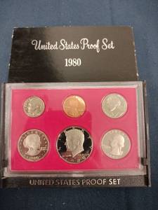 lot 61607 image: 1980 United States Proof Set