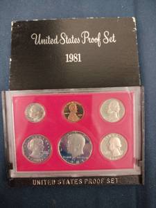 lot 61608 image: 1981 United States Proof Set
