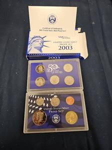 lot 61629 image: 2003 50 State Quarters United States Proof Set