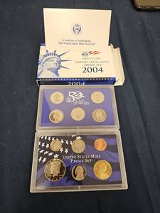 lot 61630 image: 2004 50 State Quarters United States Proof Set