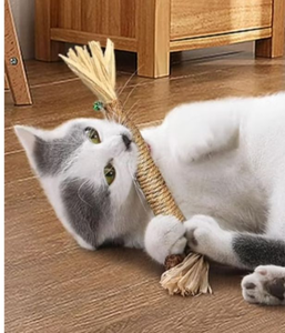 lot 1104 image: Natural Catnip Silvervine Sticks Cat Toys - 5 ct