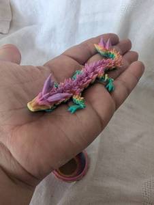 lot 1150 image: 3D Printed Mini Rainbow Dragon Egg Surprise Toy&nbsp