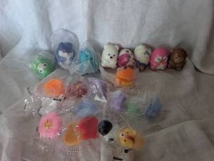 lot 1151 image: Kawaii Animal Squishy Toy Collection Set