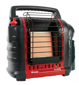 lot 44269 image: Mr. Heater Buddy 9000 BTU Portable Propane Space Heater - Retail $89