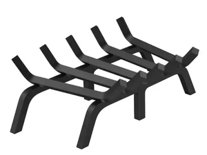 lot 44282 image: SKYSHALO 21 inch Heavy Duty Fireplace Log Grate - Retail $55