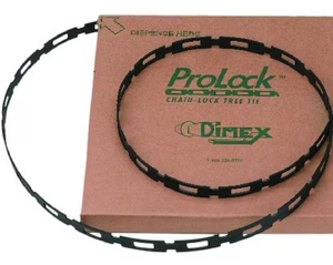 lot 44285 image: ProFlex 1 inch x 100 ft Coil Chain Lock Tree Tie - Retail $32