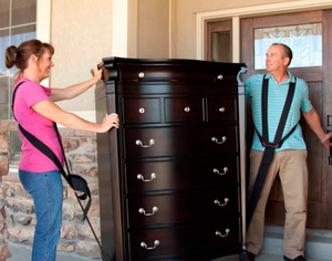 lot 44300 image: ShoulderDolly Moving Straps 12ft x 5in 800lb Capacity - Retail $35