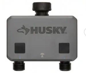 lot 44305 image: Husky Smart Watering Timer for Irrigation and Sprinklers - Retail $45