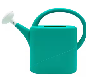 lot 44314 image: 2 Gallon Spring Green Plastic Watering Can - Retail $9