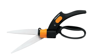lot 44322 image: Fiskars Grass Shears 5 Inch Stainless Steel Blades - Retail $12