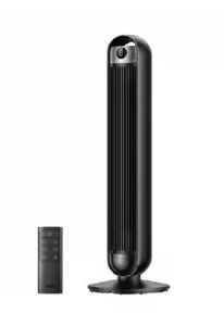 lot 44341 image: Dreo 36-Inch 6-Speed Oscillating Digital Tower Fan with Remote Control - Retail $89
