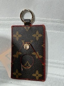 lot 25137 image: LVL 5 Replica Louis Vuitton Monogram Macassar Magnetic Card Holder