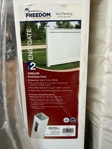 lot 41272 image: 2 New Freedom Outdoor Fence Post
