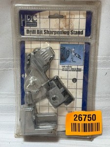 lot 26750 image: New in Package Drill Bit Sharpening Stand